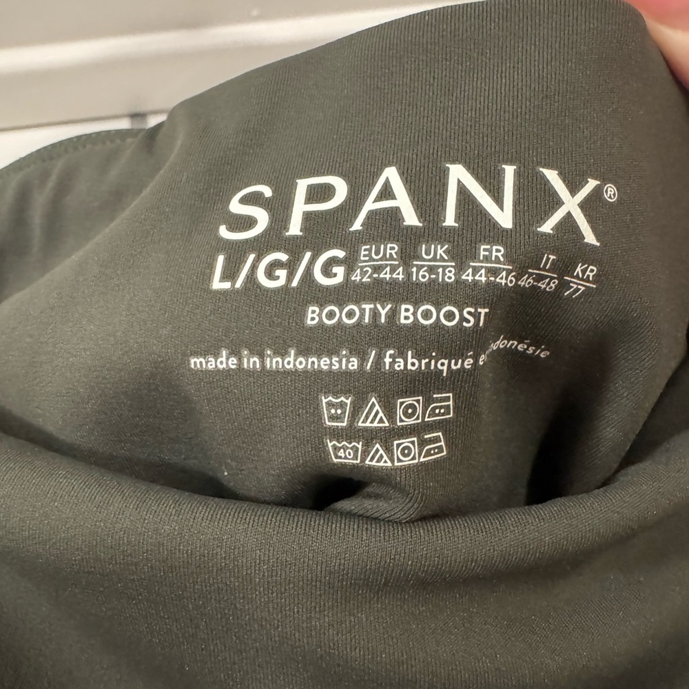 SPANX Booty Boost Leggings - Army Green - Picture 3 of 8